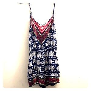 Elephant romper with pockets